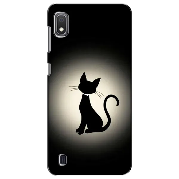 Чехол с принтом «Силуэт котика» для Samsung Galaxy A10 2019 (A105F)