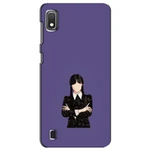 Чохли Венсдей на Samsung Galaxy A10 2019 (A105F) Уенсдей (AlphaPrint) (Венздей у чорному)