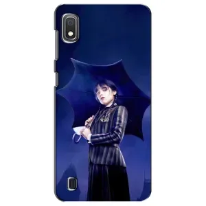 Чохли Венсдей на Samsung Galaxy A10 2019 (A105F) Уенсдей (AlphaPrint) (Венздей з парасолькою)
