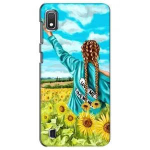 Чехол для Патриота Украины Samsung Galaxy A10 2019 (A105F) - (AlphaPrint) (Украиночка)
