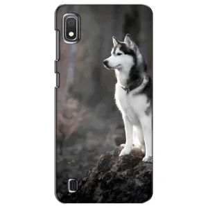 Чохол з Хаскі Samsung Galaxy A10 2019 (A105F) - (AlphaPrint) (Вірний собака)