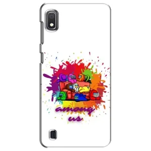 Чехол Амонг Ас для Samsung Galaxy A10 2019 (A105F) (AlphaPrint) (Яркий АмонгАс)