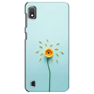 Чохли з квітами для Samsung Galaxy A10 2019 (A105F) (VPrint) (Жовта квітка)