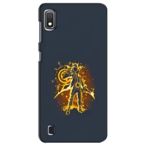 Naruto Anime Чехлы для Самсунг А10 (2019) (AlphaPrint) (золотой Наруто)