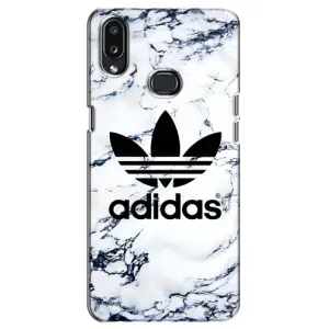 Чехлы Адидас для Samsung Galaxy A10s (A107) (AlphaPrint) (Адидас на мраморе)