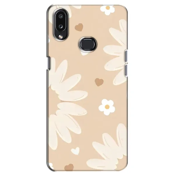 Чехол с принтом «Бежевые цветы» для Samsung Galaxy A10s (A107) Чехол с принтом «Бежевые цветы» для Samsung Galaxy A10s (A107)