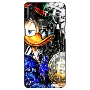 Чехли для Самсунг Гэлакси А10с (А107) - Scrooge MagDag (PREMIUMPrint) (Біткойн Скрудж)