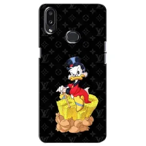 Чехли для Samsung Galaxy A10s (A107) - Скрудж МакДак Louis Vuitton (PREMIUMPrint) (Богатство Макдака)