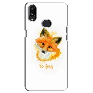 Чехлы с картинкой Лисички для Samsung Galaxy A10s (A107) (VPrint) (Девочка Лиса)