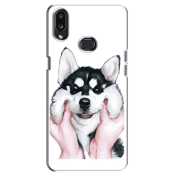 Чехол с принтом «Довольный Хаски» для Samsung Galaxy A10s (A107) Чехол с принтом «Довольный Хаски» для Samsung Galaxy A10s (A107)