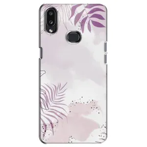 Чехол с принтом «Фиолетовые листья» для Samsung Galaxy A10s (A107)