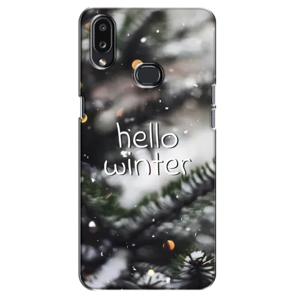 Чохол з принтом «Hello winter» для Samsung Galaxy A10s (A107)