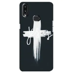 Чехол для Samsung Galaxy A10s (A107) (AlphaPrint) - (Христианские) (Иисус)