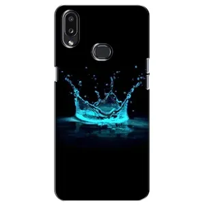 Чехол с Короной Самсунг А10с - (AlphaPrint) (Капля короны)