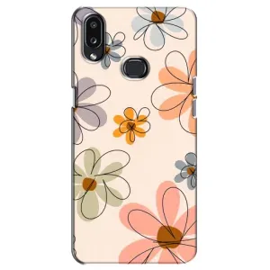Чехол с принтом «Разноцветные цветы» для Samsung Galaxy A10s (A107)