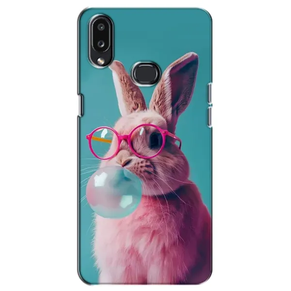 Чехол с принтом «Кролик в очках» для Samsung Galaxy A10s (A107)