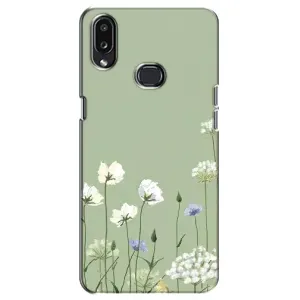 Чехол с принтом «Цветы на зеленом» для Samsung Galaxy A10s (A107)