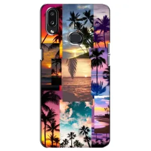 Силиконовый чехол с КАРТИНКАМИ лето для Samsung Galaxy A10s (A107) (AlphaPrint) (Летний отпуск)