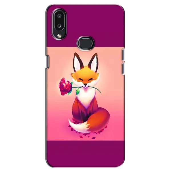 Чехол с принтом «Лисичка с розочкой» для Samsung Galaxy A10s (A107)