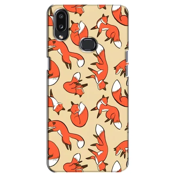 Чехол с принтом «Лисички» для Samsung Galaxy A10s (A107)