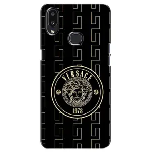 Чехлы VERSACE для Самсунг А10с (PREMIUMPrint) (Лого Версаче)