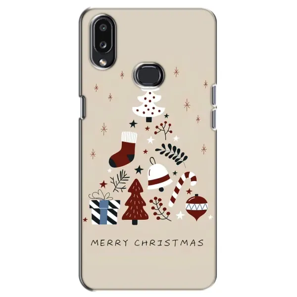 Чехол с принтом «Merry Christmas» для Samsung Galaxy A10s (A107)