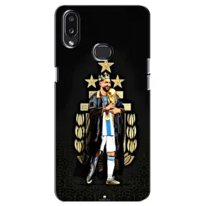 Чохли для Samsung Galaxy A10s (A107) (Leo чемпіон) (AlphaPrint) (Мессі Король)