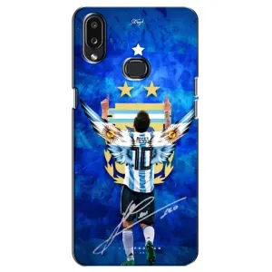 Чохли для Samsung Galaxy A10s (A107) (Leo чемпіон) (AlphaPrint) (Мессі збірна)