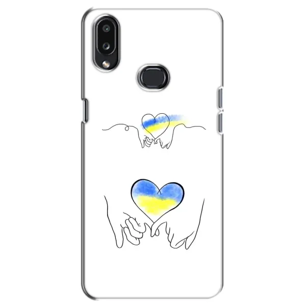 Чехол с принтом «Мир Украине» для Samsung Galaxy A10s (A107)