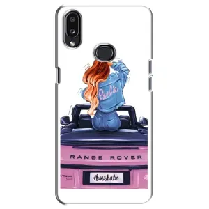 Чехол с печатью для Samsung Galaxy A10s (A107) - (Мода) (AlphaPrint) (На машине)