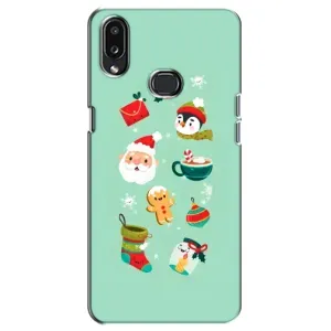 Новогодние Чехлы для Самсунг А10с (VPrint) (Настроение НГ)