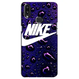 Чехол для Samsung Galaxy A10s (A107) - с принтом Найк (AlphaPrint) (Найк принт)