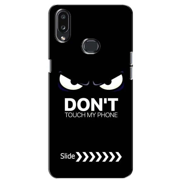 Чехол с принтом «Не трогай телефон» для Samsung Galaxy A10s (A107) Чехол с принтом «Не трогай телефон» для Samsung Galaxy A10s (A107)