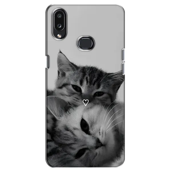Чехол с принтом «Пара котов» для Samsung Galaxy A10s (A107)