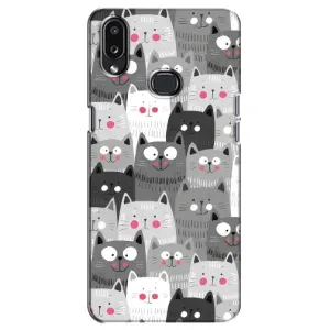 Чохли з Котиками для Samsung Galaxy A10s (A107) (VPrint) (Мальовані котики)