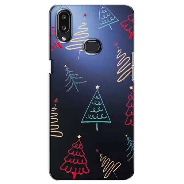 Чехол с принтом «Рождественские елки» для Samsung Galaxy A10s (A107)