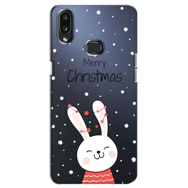 Чехол с принтом «Рождественский заяц» для Samsung Galaxy A10s (A107)