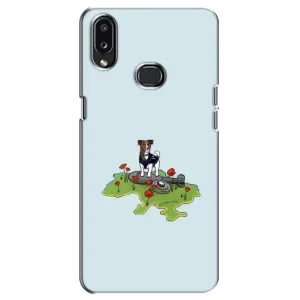 Чехлы с картинкой собаки Патрон для Samsung Galaxy A10s (A107) (AlphaPrint) (Сапер Пес)