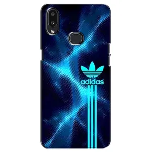 Чехлы Адидас для Samsung Galaxy A10s (A107) (AlphaPrint) (Синий Адидас)