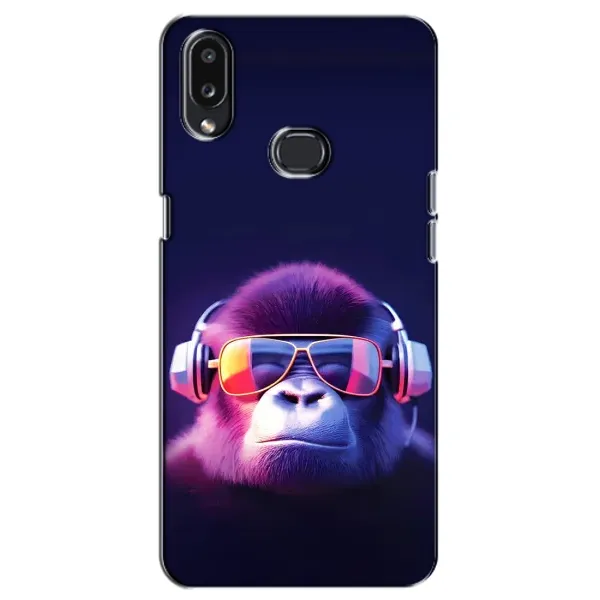 Чохол з принтом «Стильна мавпа» для Samsung Galaxy A10s (A107)