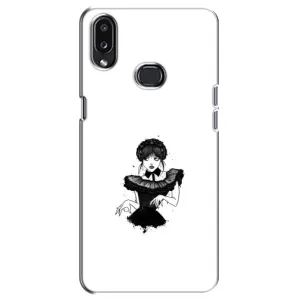 Чехлы Венсдей на Samsung Galaxy A10s (A107) Уэнсдей (AlphaPrint) (танец Уэнздей)