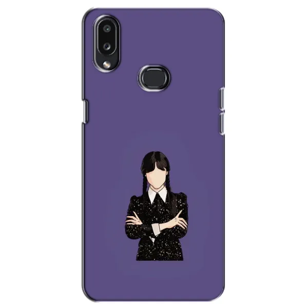 Чехол с принтом «Уэнздей в черном» для Samsung Galaxy A10s (A107) Чехол с принтом «Уэнздей в черном» для Samsung Galaxy A10s (A107)