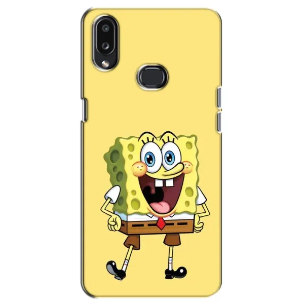 Чохол з принтом «Веселий Спанч Боб» для Samsung Galaxy A10s (A107)