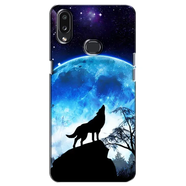 Чехол с принтом «Волк на луну» для Samsung Galaxy A10s (A107)