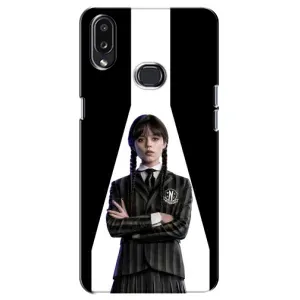 Чехлы Венсдей на Samsung Galaxy A10s (A107) Уэнсдей (AlphaPrint) (W-Wednesday)
