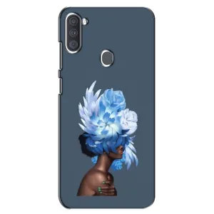 Чехлы (ART) Цветы на Samsung Galaxy A11 (A115) (VPrint) (Цветы на голове)