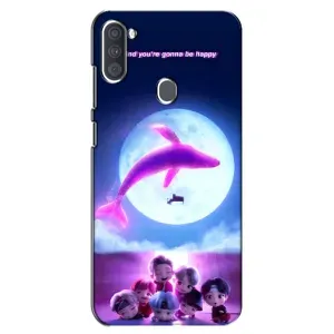 Чехлы BTS для Samsung Galaxy A11 (A115) (AlphaPrint) (КИТ BTS)