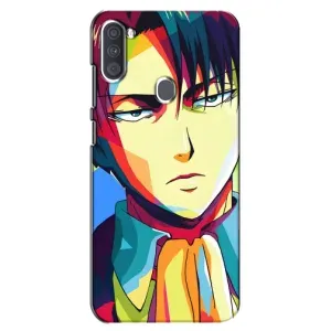 Чехлы Персонажи Аниме Наруто для Samsung Galaxy A11 (A115) (AlphaPrint) (Леви Аккерман)
