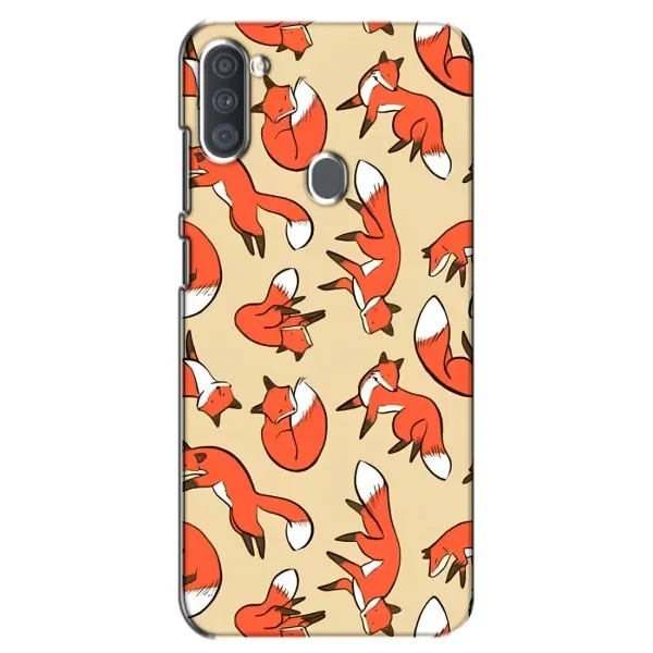Чехол с принтом «Лисички» для Samsung Galaxy A11 (A115)