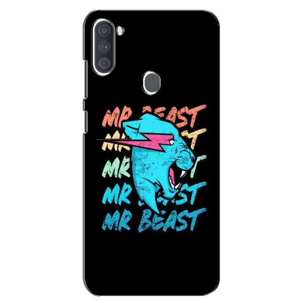 Чохол з принтом «logo Mr beast» для Samsung Galaxy A11 (A115)